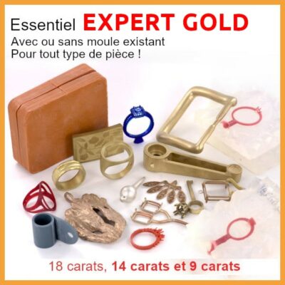 Reproduction de vos bijoux en or 18k 14k ou 9k.