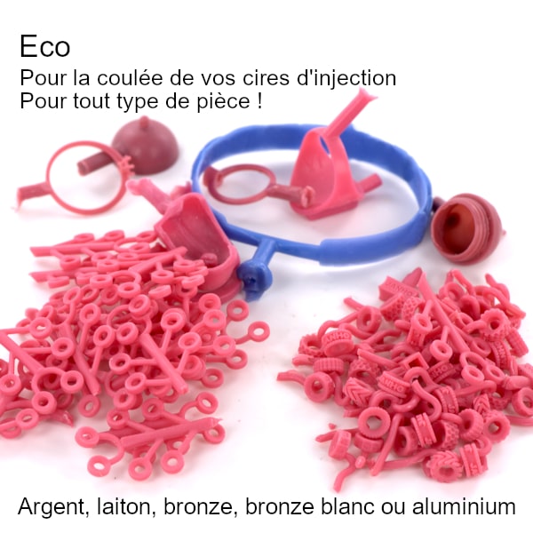 4-Eco, pour la fonderie de vos cires d'injection de bijoux.
