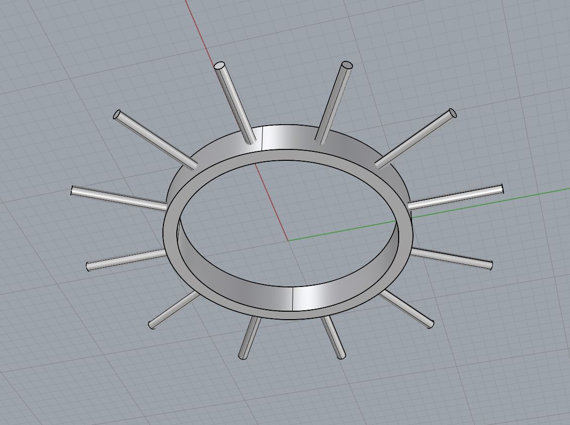 Bague cassante à modifiée